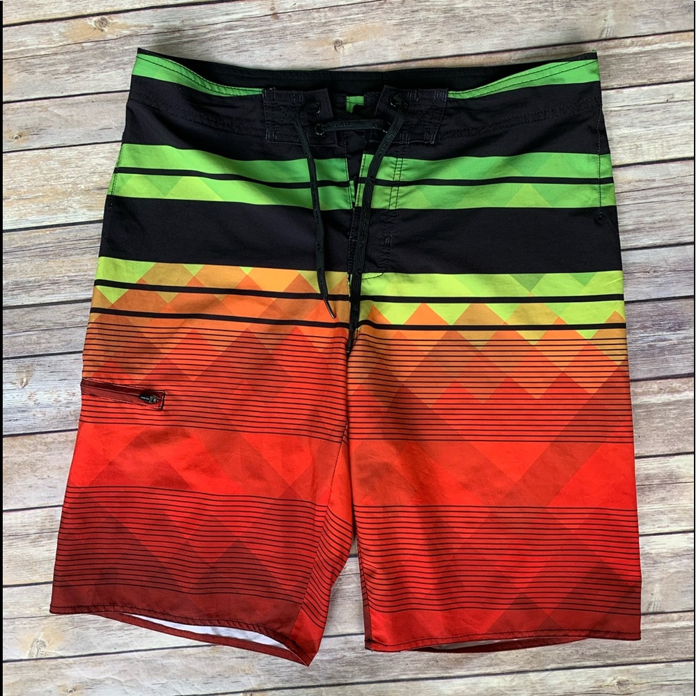 Hang Ten - Board shorts.